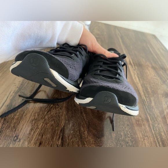 Lululemon Athletica Black Sneakers with Breathable Mesh - Picture 16 of 16